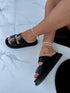 Slippers "JASMINE 462" - black